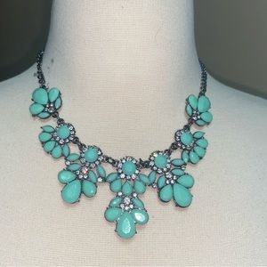 Teal necklace